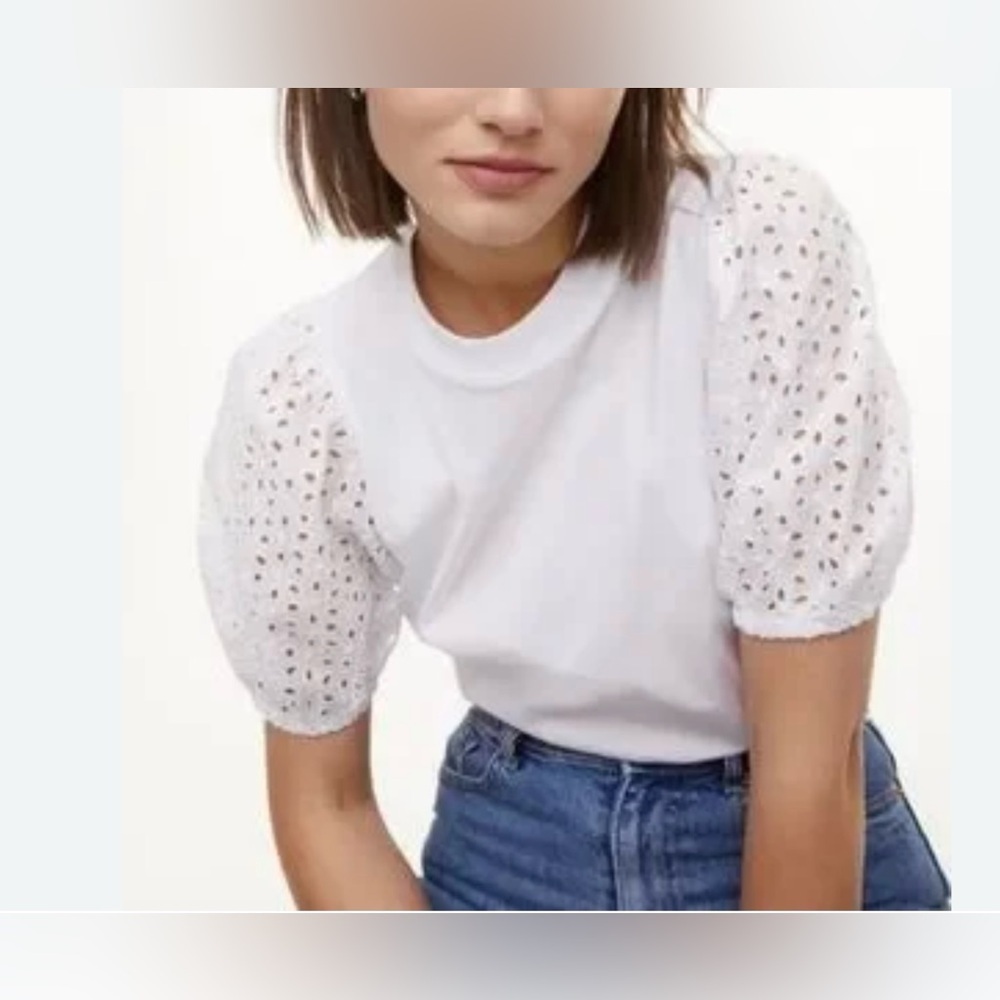 H&M white top size XSMALL - Picture 7 of 8